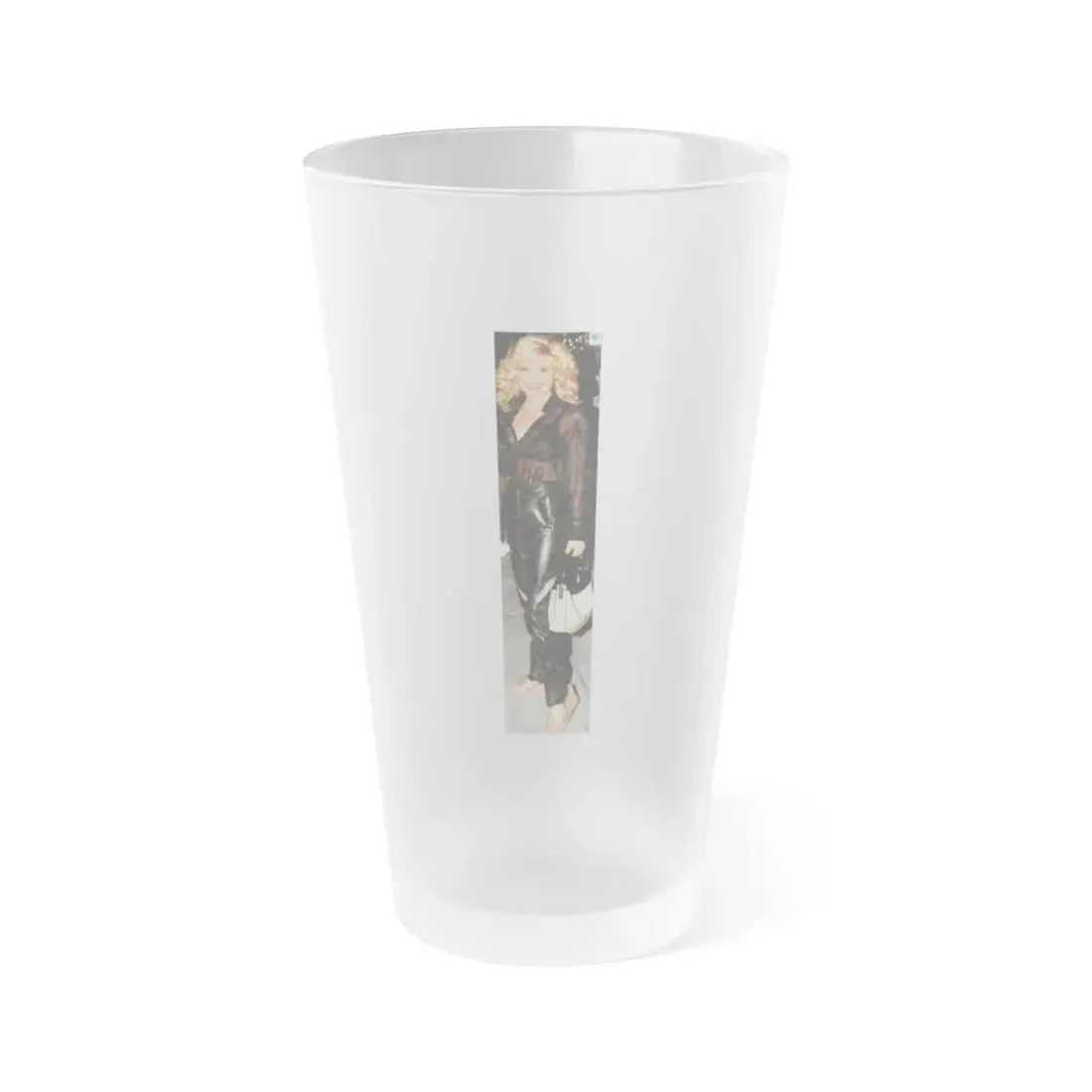 Loni Anderson #13 (Vintage Female Icon) Frosted Pint Glass 16oz 16oz Frosted - Go Mug Yourself