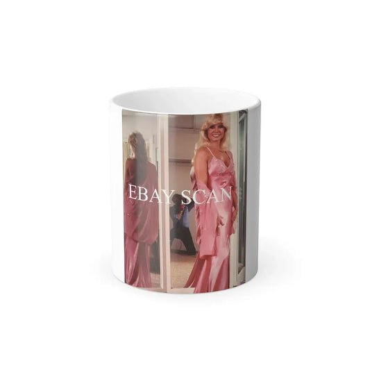Loni Anderson #14 (Vintage Female Icon) Color Changing Coffee Mug 11oz - Go Mug Yourself