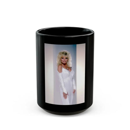 Loni Anderson #16 (Vintage Female Icon) Black Coffee Mug 15oz - Go Mug Yourself