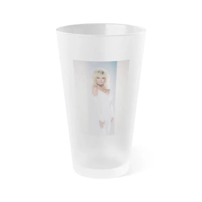 Loni Anderson #16 (Vintage Female Icon) Frosted Pint Glass 16oz 16oz Frosted - Go Mug Yourself