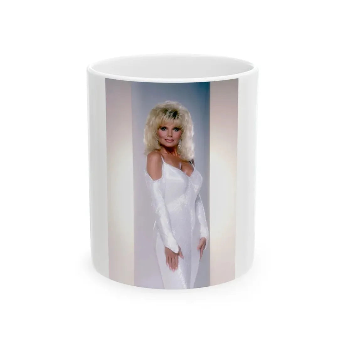 Loni Anderson #16 (Vintage Female Icon) White Coffee Mug 11oz - Go Mug Yourself