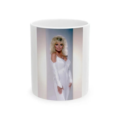 Loni Anderson #16 (Vintage Female Icon) White Coffee Mug 11oz - Go Mug Yourself