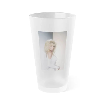 Loni Anderson #17 (Vintage Female Icon) Frosted Pint Glass 16oz 16oz Frosted - Go Mug Yourself