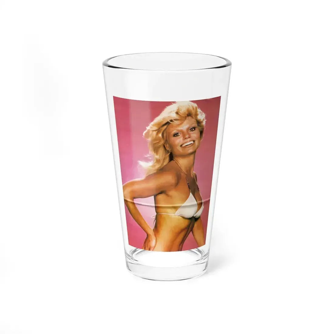 Loni Anderson #18 (Vintage Female Icon) Pint Glass 16oz 16oz - Go Mug Yourself