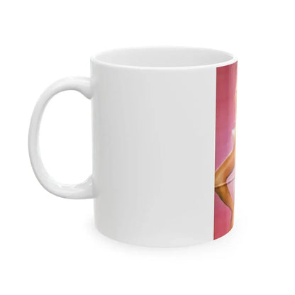 Loni Anderson #18 (Vintage Female Icon) White Coffee Mug - Go Mug Yourself