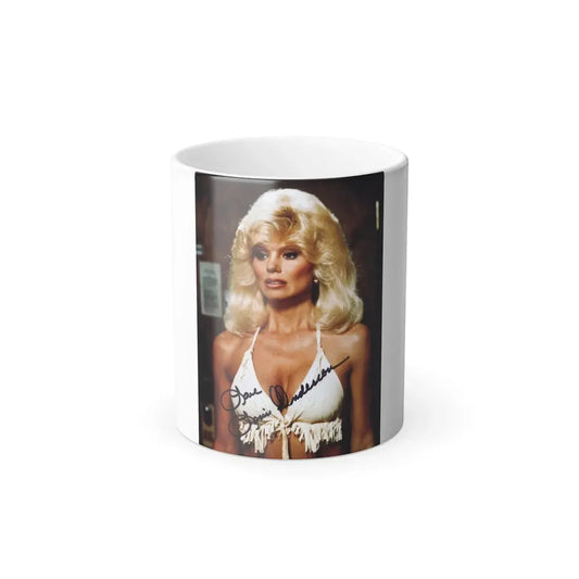 Loni Anderson #19 (Vintage Female Icon) Color Changing Coffee Mug 11oz - Go Mug Yourself