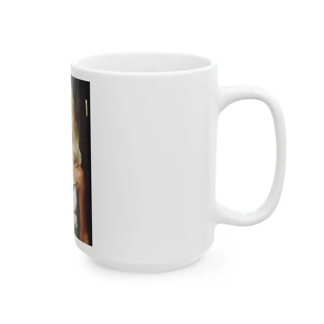 Loni Anderson #19 (Vintage Female Icon) White Coffee Mug - Go Mug Yourself