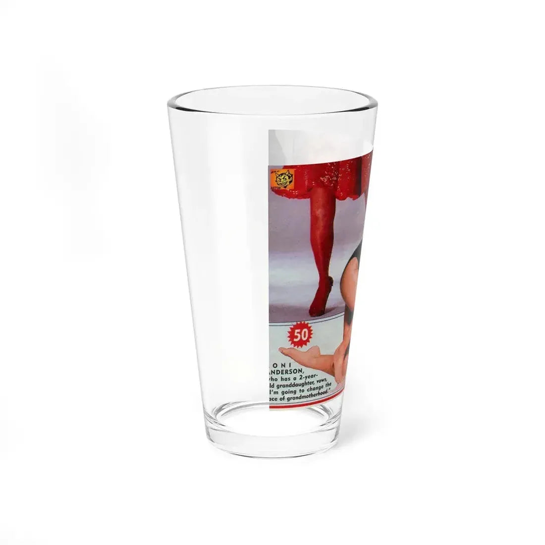 Loni Anderson #22 (Vintage Female Icon) Pint Glass 16oz - Go Mug Yourself