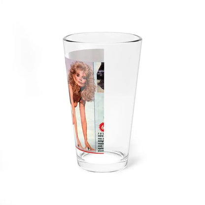Loni Anderson #22 (Vintage Female Icon) Pint Glass 16oz - Go Mug Yourself