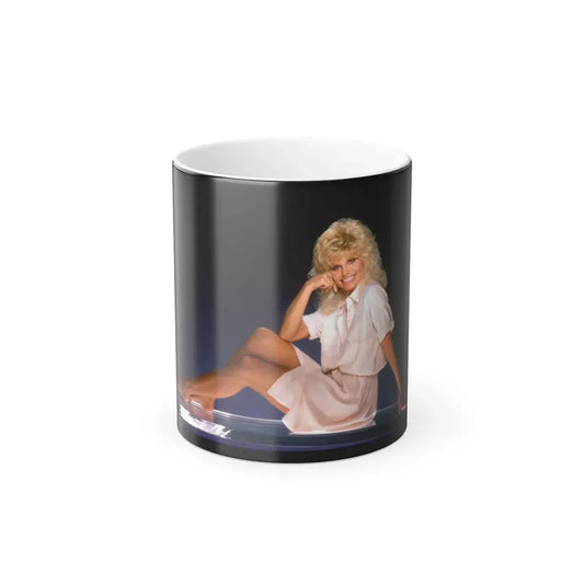 Loni Anderson #24 (Vintage Female Icon) Color Changing Coffee Mug 11oz - Go Mug Yourself