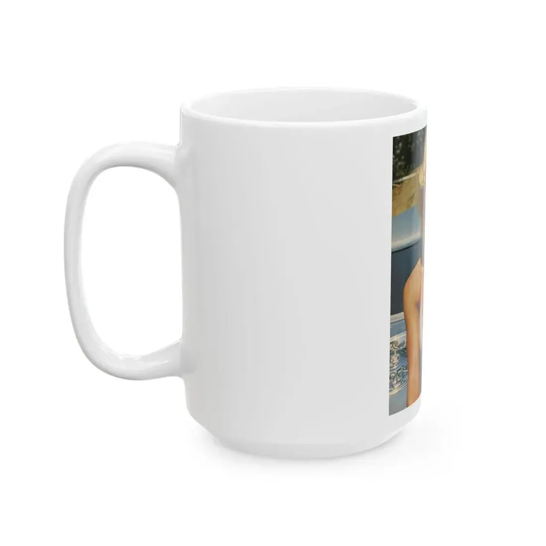 Loni Anderson #35 (Vintage Female Icon) White Coffee Mug - Go Mug Yourself