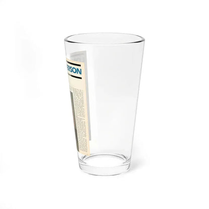 Loni Anderson #36 (Vintage Female Icon) Pint Glass 16oz - Go Mug Yourself