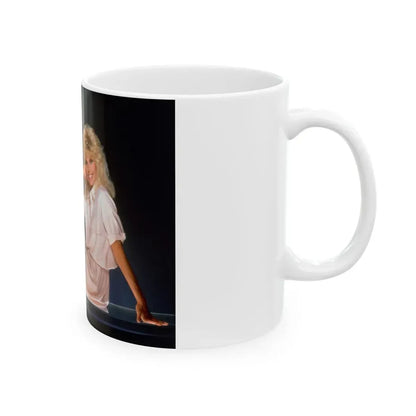 Loni Anderson #40 (Vintage Female Icon) White Coffee Mug - Go Mug Yourself
