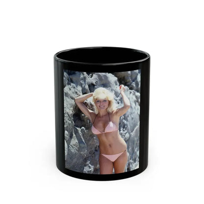 Loni Anderson #41 (Vintage Female Icon) Black Coffee Mug 11oz - Go Mug Yourself