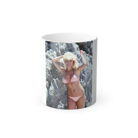 Loni Anderson #41 (Vintage Female Icon) Color Changing Coffee Mug 11oz - Go Mug Yourself