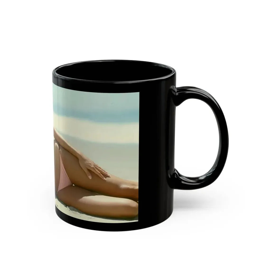 Loni Anderson #43 (Vintage Female Icon) Black Coffee Mug - Go Mug Yourself