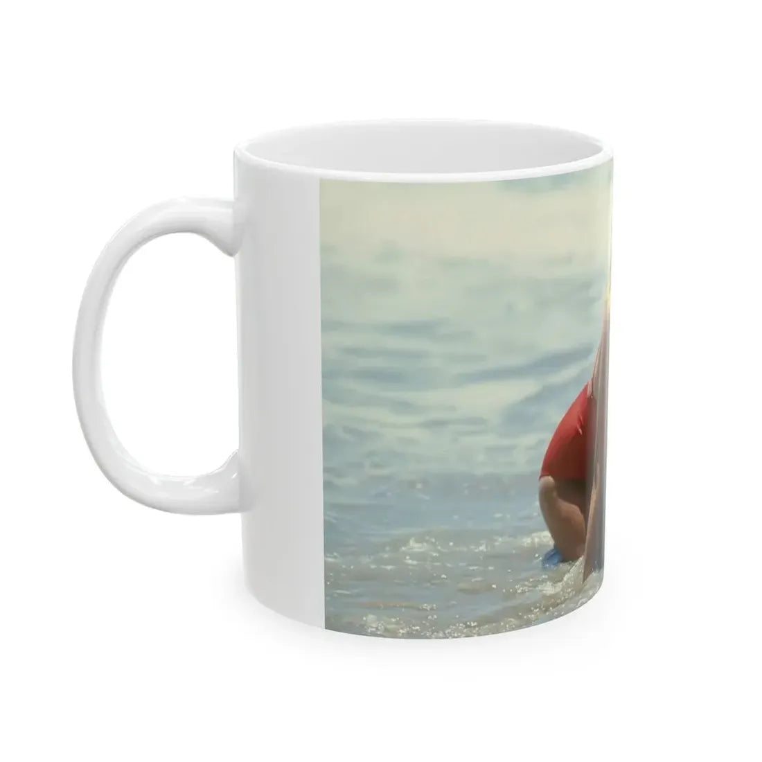 Loni Anderson #44 (Vintage Female Icon) White Coffee Mug - Go Mug Yourself