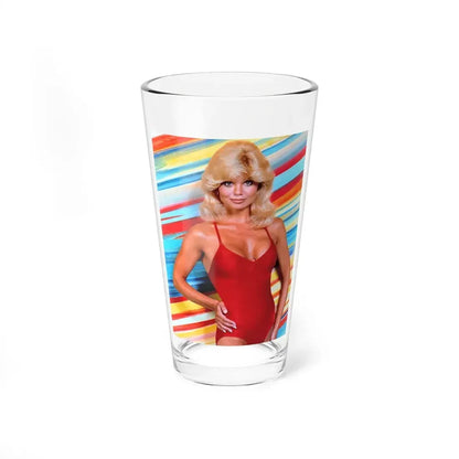 Loni Anderson #46 (Vintage Female Icon) Pint Glass 16oz 16oz - Go Mug Yourself
