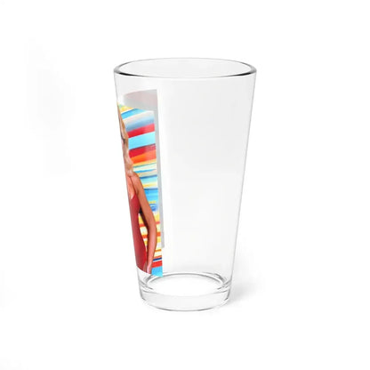 Loni Anderson #46 (Vintage Female Icon) Pint Glass 16oz - Go Mug Yourself