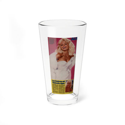 Loni Anderson #47 (Vintage Female Icon) Pint Glass 16oz-16oz-Go Mug Yourself