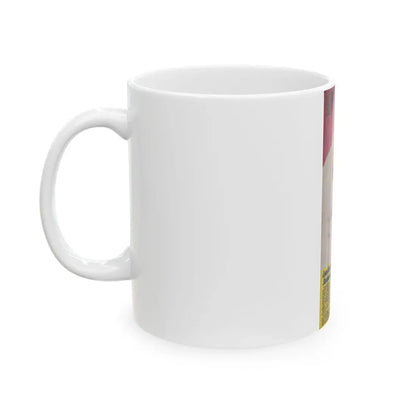 Loni Anderson #47 (Vintage Female Icon) White Coffee Mug - Go Mug Yourself