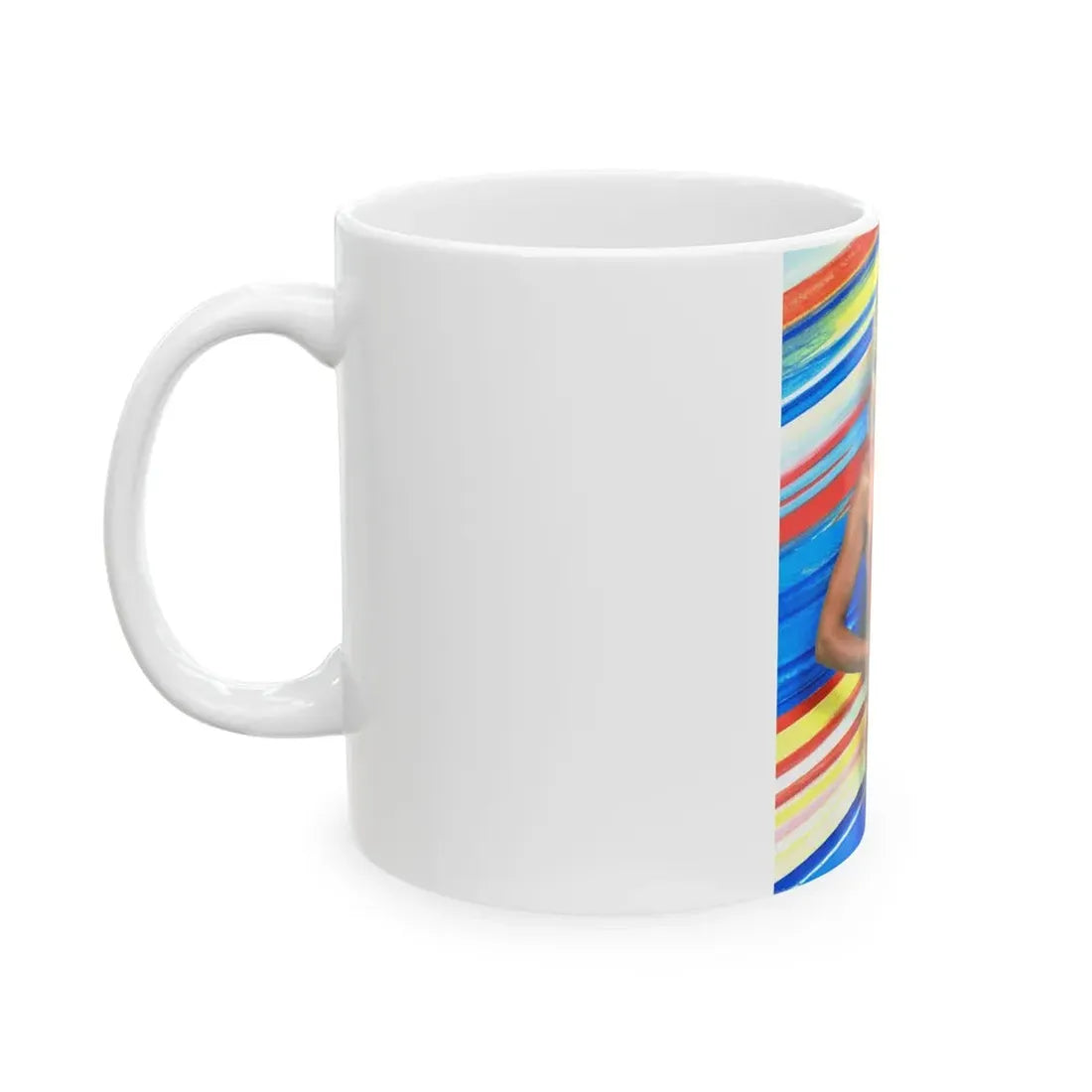 Loni Anderson #49 (Vintage Female Icon) White Coffee Mug - Go Mug Yourself