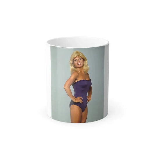 Loni Anderson #51 (Vintage Female Icon) Color Changing Coffee Mug 11oz - Go Mug Yourself