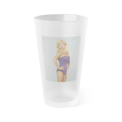Loni Anderson #51 (Vintage Female Icon) Frosted Pint Glass 16oz 16oz Frosted - Go Mug Yourself