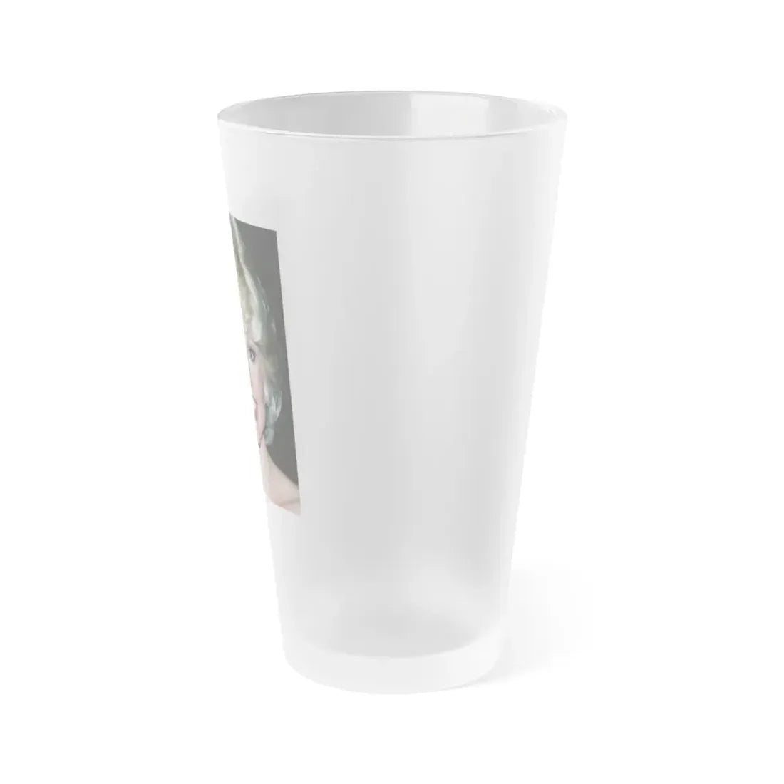 Loni Anderson #52 (Vintage Female Icon) Frosted Pint Glass 16oz - Go Mug Yourself
