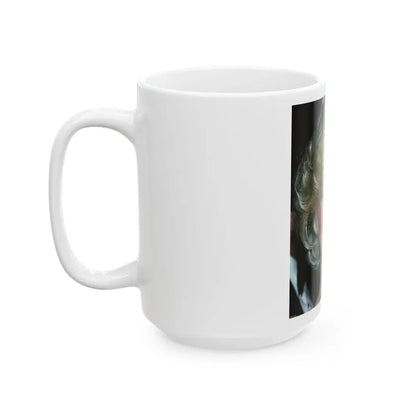 Loni Anderson #52 (Vintage Female Icon) White Coffee Mug - Go Mug Yourself