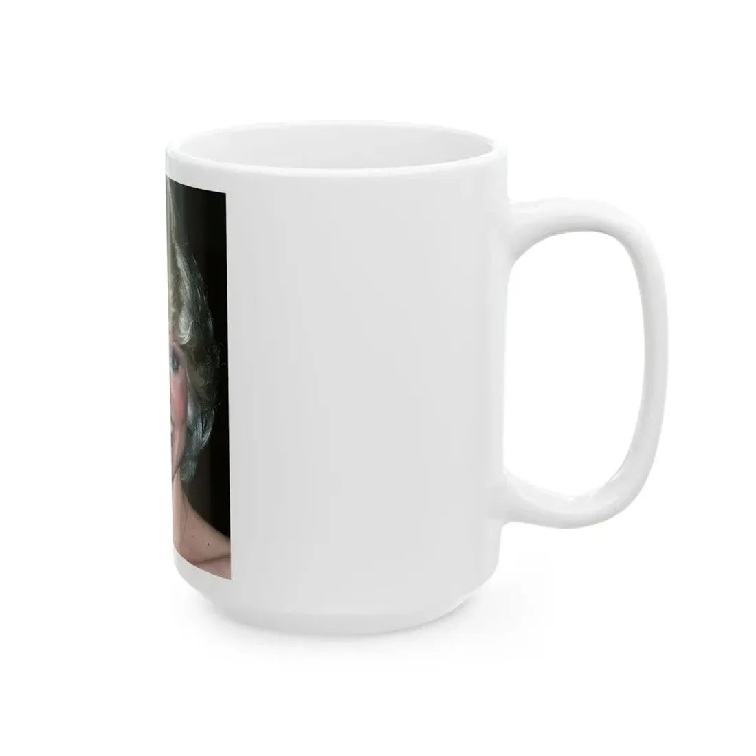 Loni Anderson #52 (Vintage Female Icon) White Coffee Mug - Go Mug Yourself