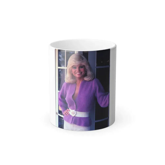 Loni Anderson #53 (Vintage Female Icon) Color Changing Coffee Mug 11oz - Go Mug Yourself