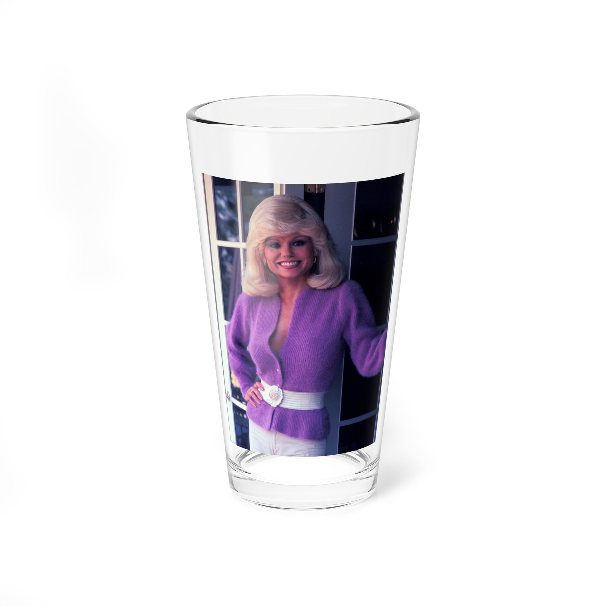 Loni Anderson #53 (Vintage Female Icon) Pint Glass 16oz-16oz-Go Mug Yourself