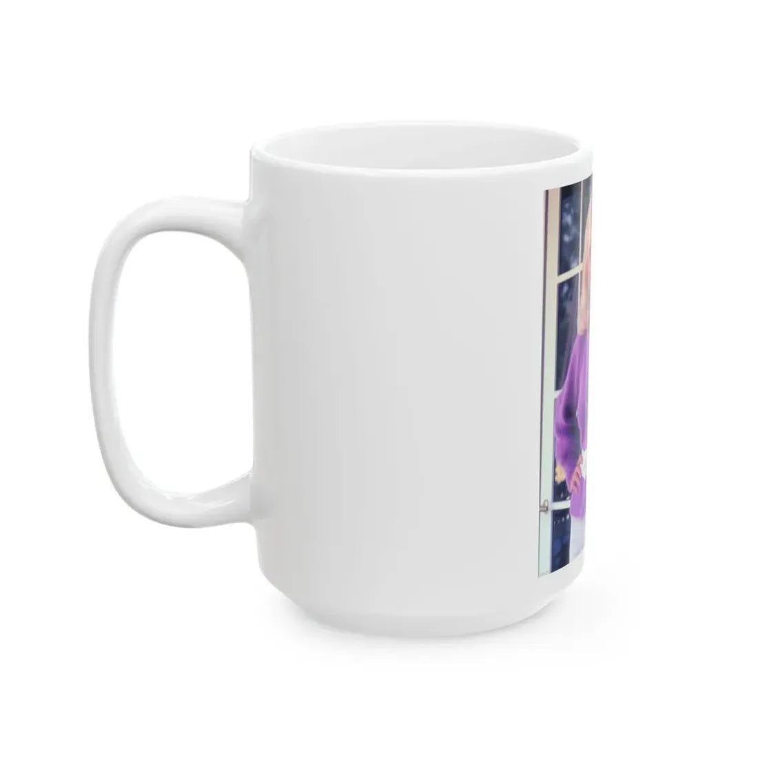 Loni Anderson #53 (Vintage Female Icon) White Coffee Mug - Go Mug Yourself