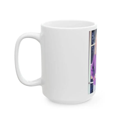 Loni Anderson #53 (Vintage Female Icon) White Coffee Mug - Go Mug Yourself