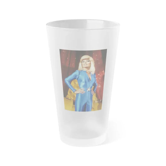 Loni Anderson #54 (Vintage Female Icon) Frosted Pint Glass 16oz 16oz Frosted - Go Mug Yourself