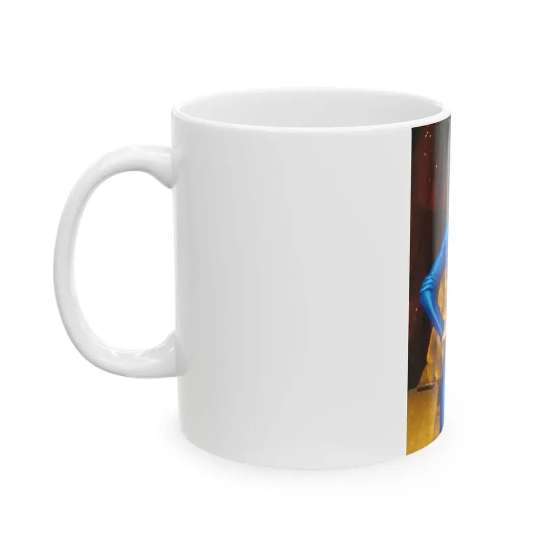 Loni Anderson #54 (Vintage Female Icon) White Coffee Mug - Go Mug Yourself