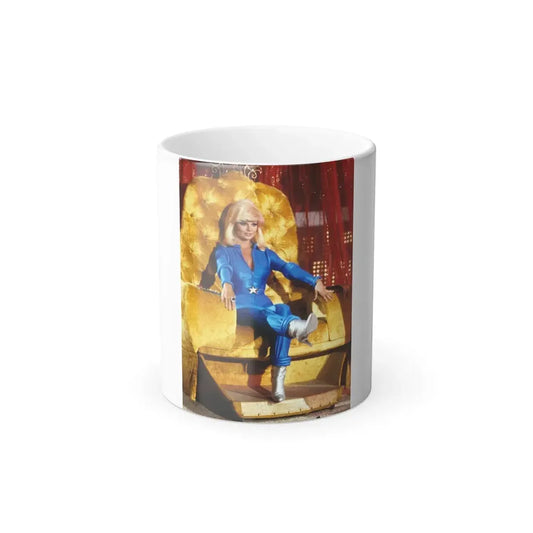 Loni Anderson #55 (Vintage Female Icon) Color Changing Coffee Mug 11oz - Go Mug Yourself