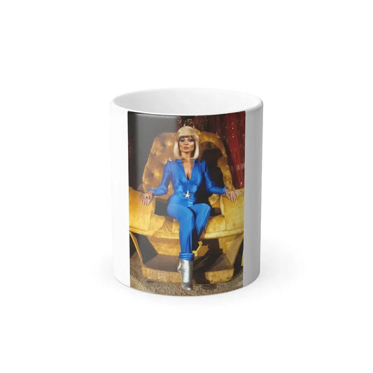 Loni Anderson #56 (Vintage Female Icon) Color Changing Coffee Mug 11oz - Go Mug Yourself