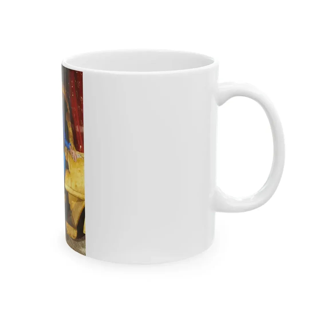 Loni Anderson #56 (Vintage Female Icon) White Coffee Mug - Go Mug Yourself