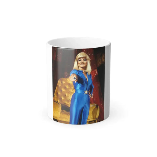 Loni Anderson #57 (Vintage Female Icon) Color Changing Coffee Mug 11oz - Go Mug Yourself