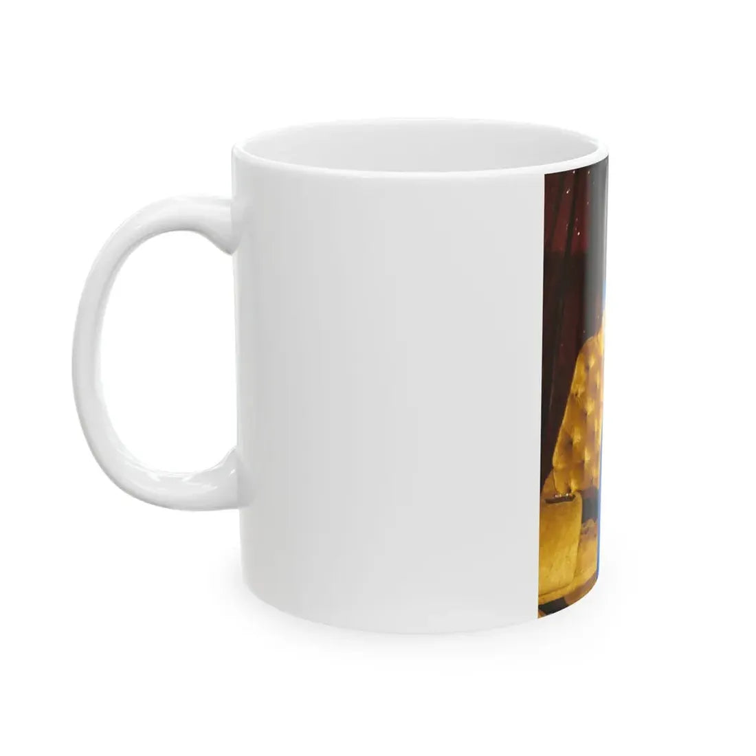 Loni Anderson #57 (Vintage Female Icon) White Coffee Mug - Go Mug Yourself