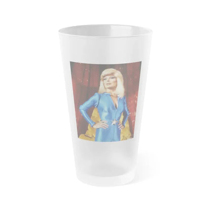 Loni Anderson #59 (Vintage Female Icon) Frosted Pint Glass 16oz 16oz Frosted - Go Mug Yourself