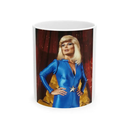 Loni Anderson #59 (Vintage Female Icon) White Coffee Mug 11oz - Go Mug Yourself