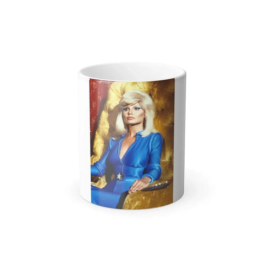 Loni Anderson #60 (Vintage Female Icon) Color Changing Coffee Mug 11oz - Go Mug Yourself