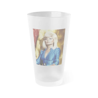 Loni Anderson #61 (Vintage Female Icon) Frosted Pint Glass 16oz 16oz Frosted - Go Mug Yourself