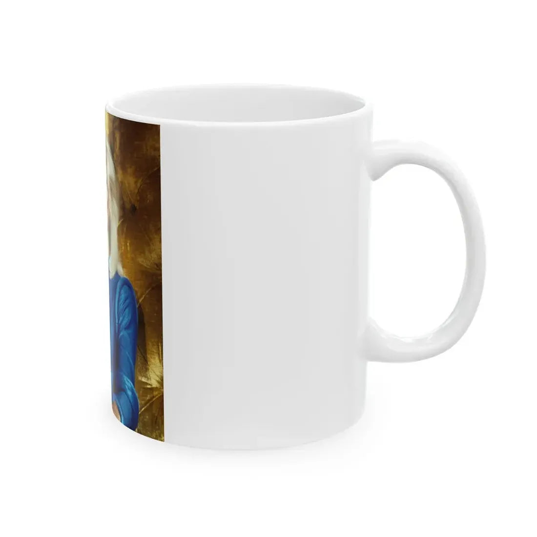 Loni Anderson #61 (Vintage Female Icon) White Coffee Mug - Go Mug Yourself