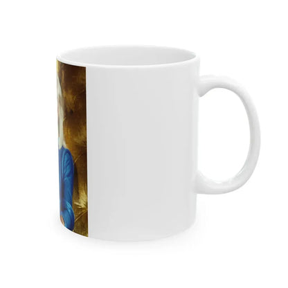 Loni Anderson #61 (Vintage Female Icon) White Coffee Mug - Go Mug Yourself