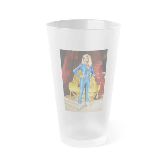 Loni Anderson #63 (Vintage Female Icon) Frosted Pint Glass 16oz 16oz Frosted - Go Mug Yourself