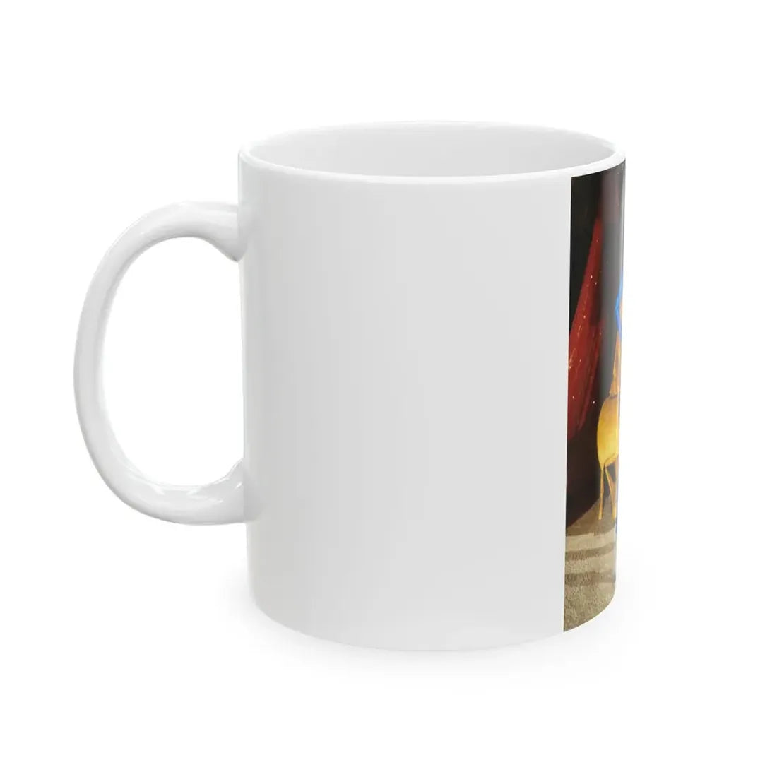 Loni Anderson #63 (Vintage Female Icon) White Coffee Mug - Go Mug Yourself